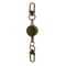 Sporty Retractable Keychain With Anti Theft Design Easy To Pull Durable Elastic Key Ring 5