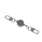 Sporty Retractable Keychain With Anti Theft Design Easy To Pull Durable Elastic Key Ring 8