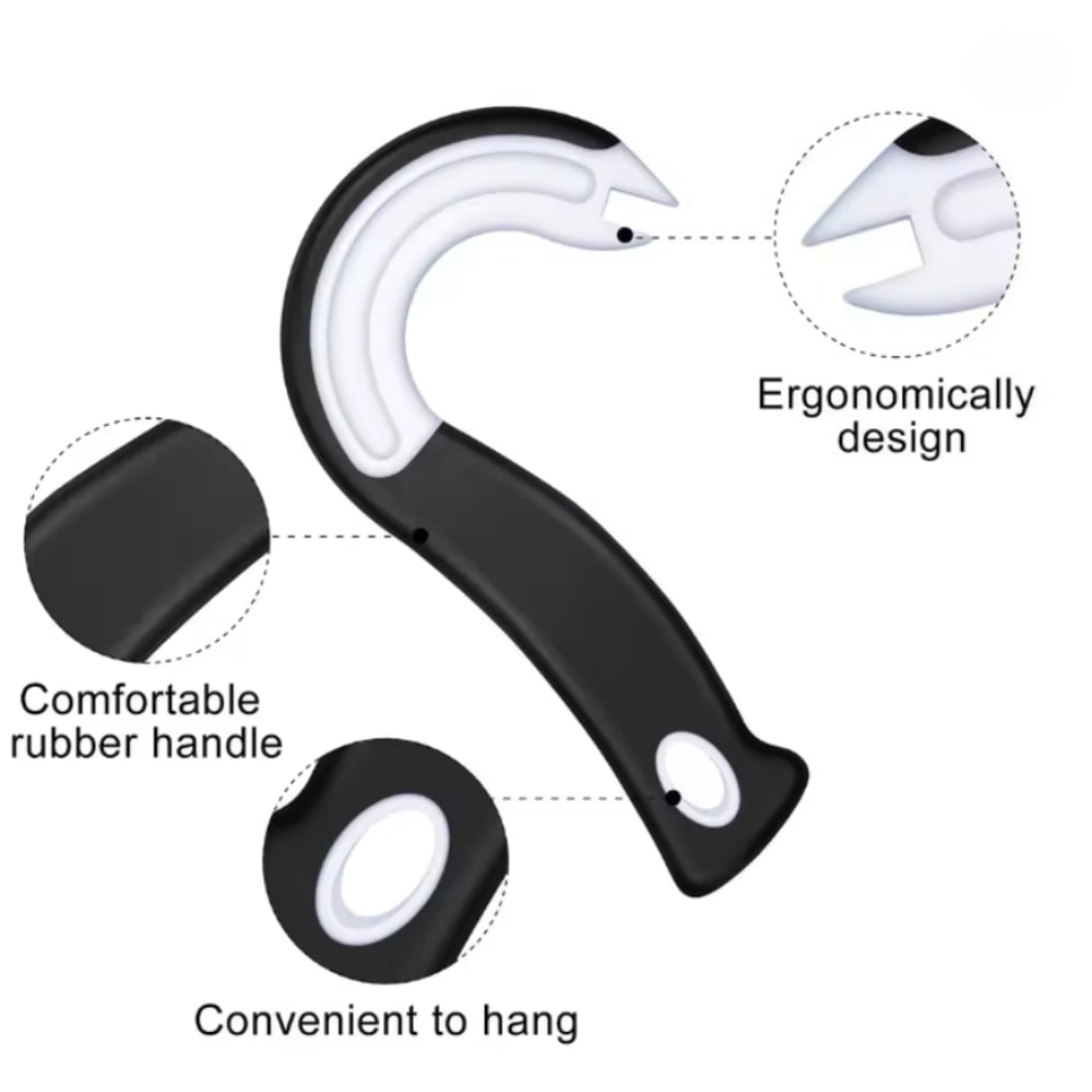 Easy Open Ring Pull Can Opener with No Slip Grip Ideal for Seniors and Children