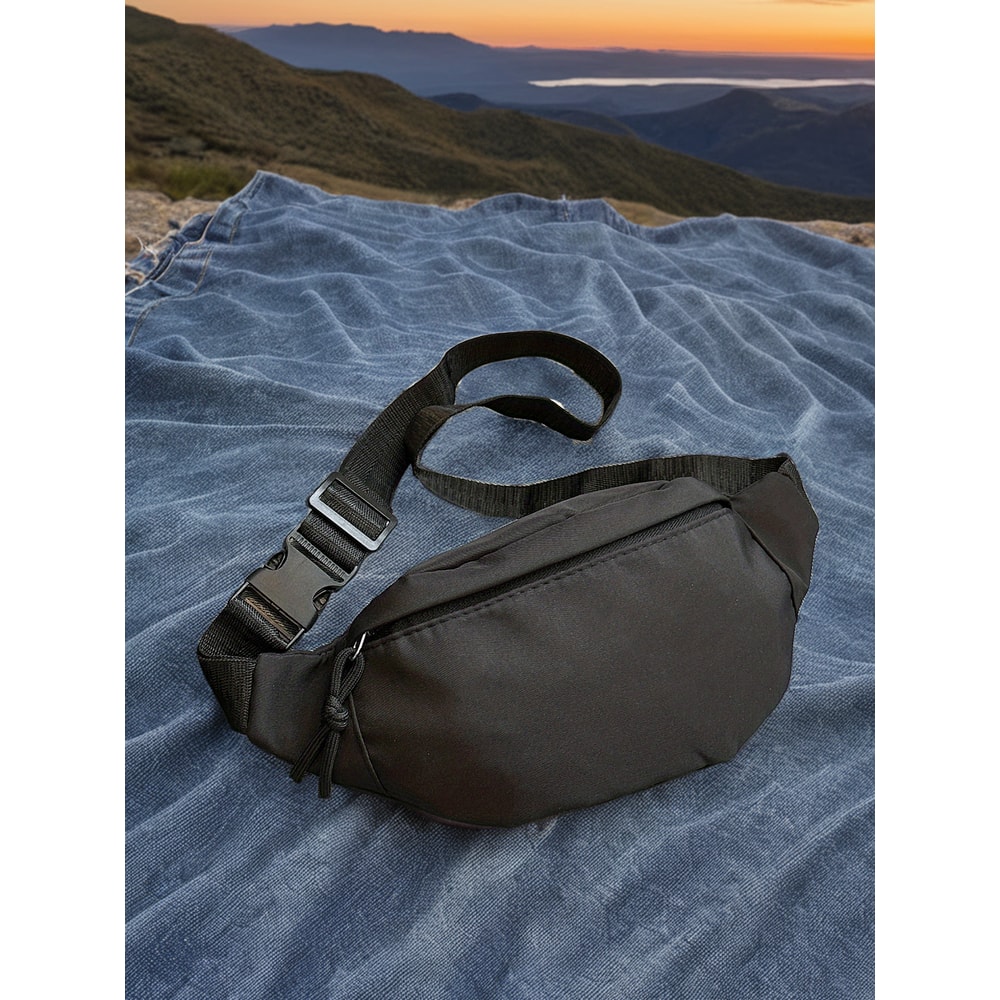 Mens And Womens Versatile Waist Bag Large Capacity Fashionable Outdoor Sports Chest Bag For Fitness 4