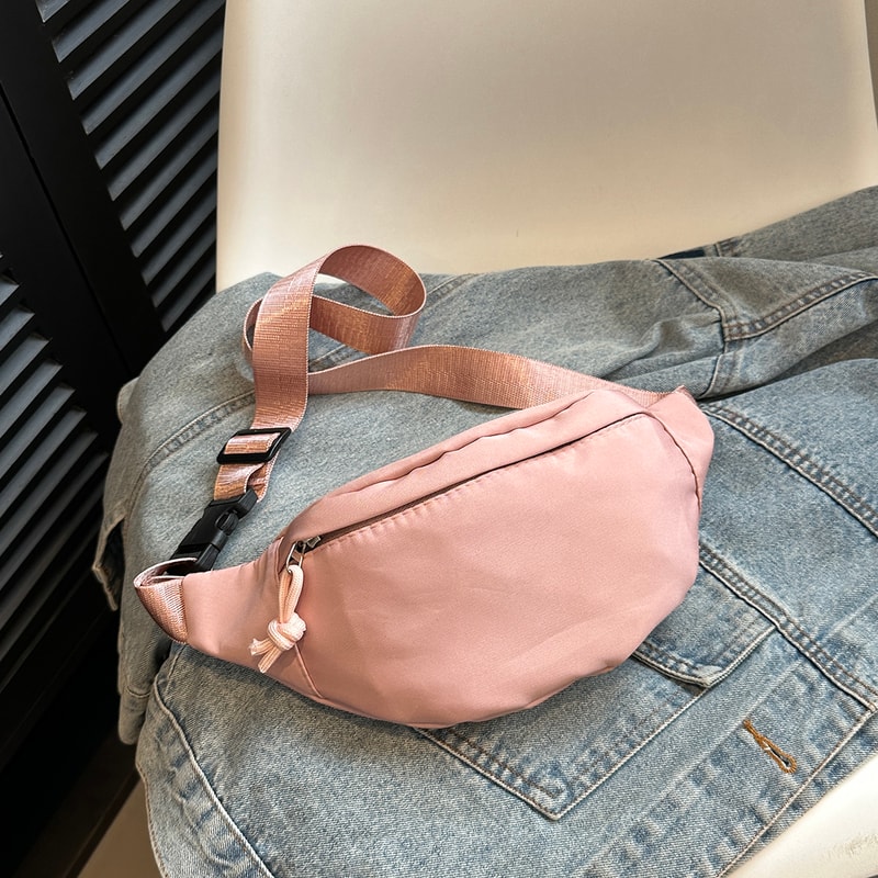 Mens And Womens Versatile Waist Bag Large Capacity Fashionable Outdoor Sports Chest Bag For Fitness 7