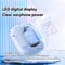 True Wireless Bluetooth Earphones With LED Display Stereo Sound Transparent Design TWS Headset For 3