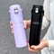 Stainless Steel Insulated Sports Bottle with Pop Up Direct Drink Feature and Wide Handle for Outdoor Activities