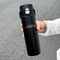 Stainless Steel Insulated Sports Bottle with Pop Up Direct Drink Feature and Wide Handle for Outdoor Activities