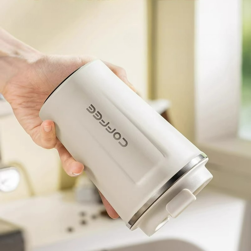 Large Capacity Insulated Stainless Steel Thermos Cup Portable Double layer Tumbler with Lid for Hot & Cold Drinks