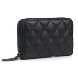 genuine leather mini coin purse compact sheepskin zipper wallet for women