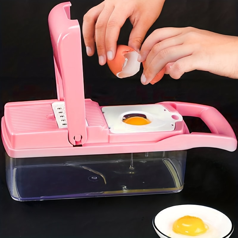 Professional Vegetable Chopper with Container Multifunctional Onion Chopper & Slicer