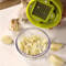 Multifunctional Garlic Press and Stainless Steel Slicer with Storage