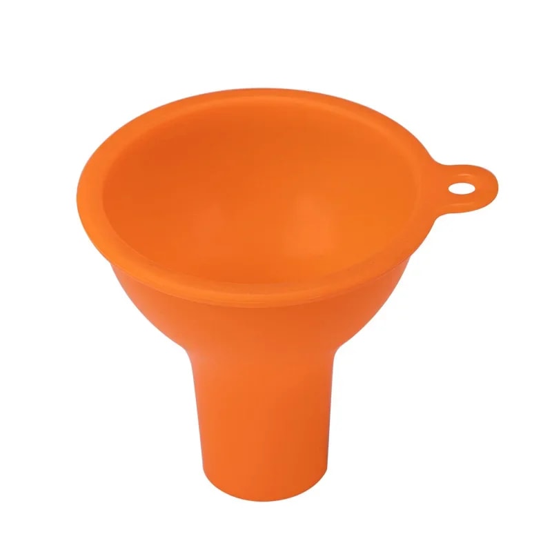 Wide Mouth Silicone Kitchen Funnel Large Diameter FoodGrade Pouring Tool For Oil Beans 10