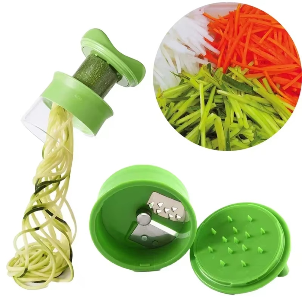 Handheld Vegetable Spiralizer & Zucchini Noodle Maker for Healthy Meals