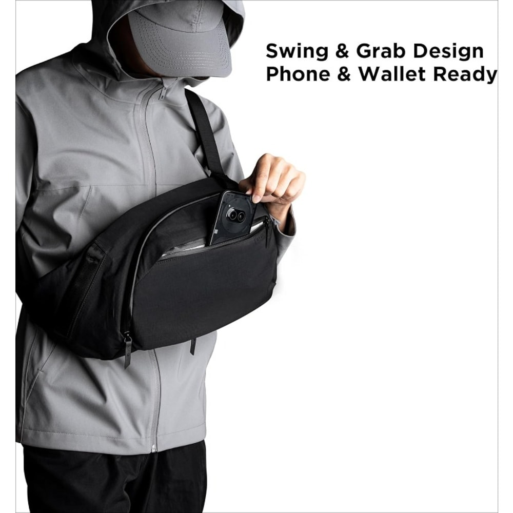 Versatile Everyday Sling Backpack With Water Bottle Holder And Tablet Pocket 2