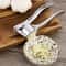 Heavy Duty Aluminum Garlic Press & Multi Tool Durable Restaurant Grade