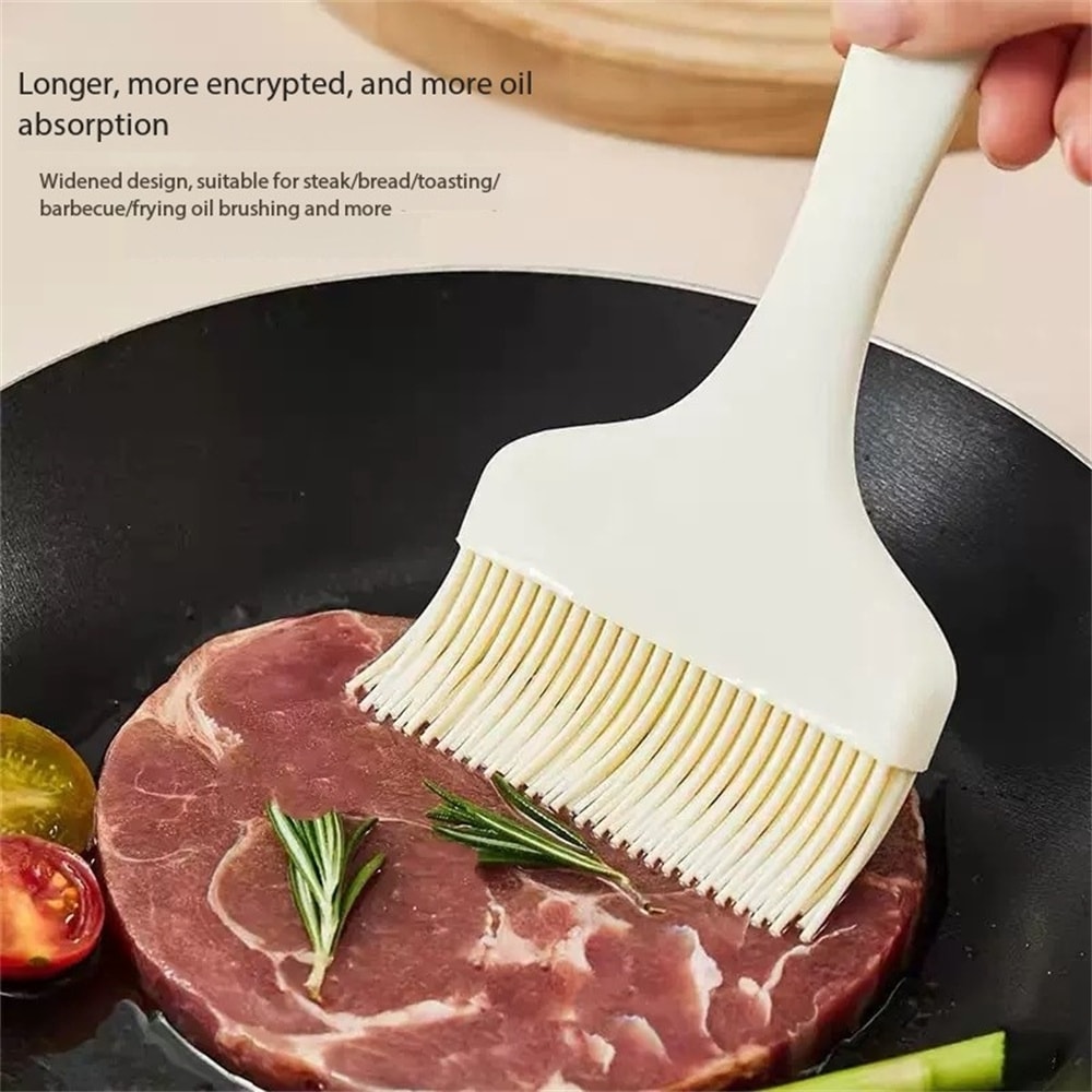Premium Silicone Pastry Brush For Baking Grilling And Cooking Ideal For Oil Butter And Barbecue Sau 1