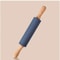 Non Stick Silicone Rolling Pin With Wooden Handle For Easy Baking Rolling Dough 6