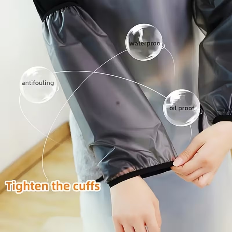 Waterproof OilResistant Arm Sleeves For Household Cleaning Durable Adult Protective Sleeves 4