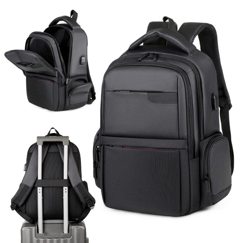 Business Backpack for Men Large Capacity Computer Bag Lightweight Travel Backpack for Students & Professionals