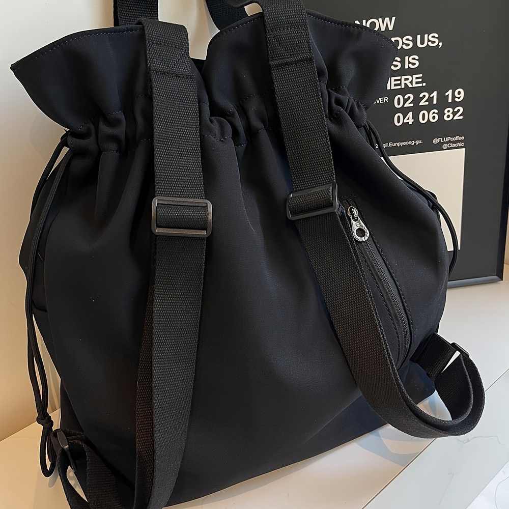 Large Capacity Shoulder Backpack Stylish Commuter Bag for Daily Use