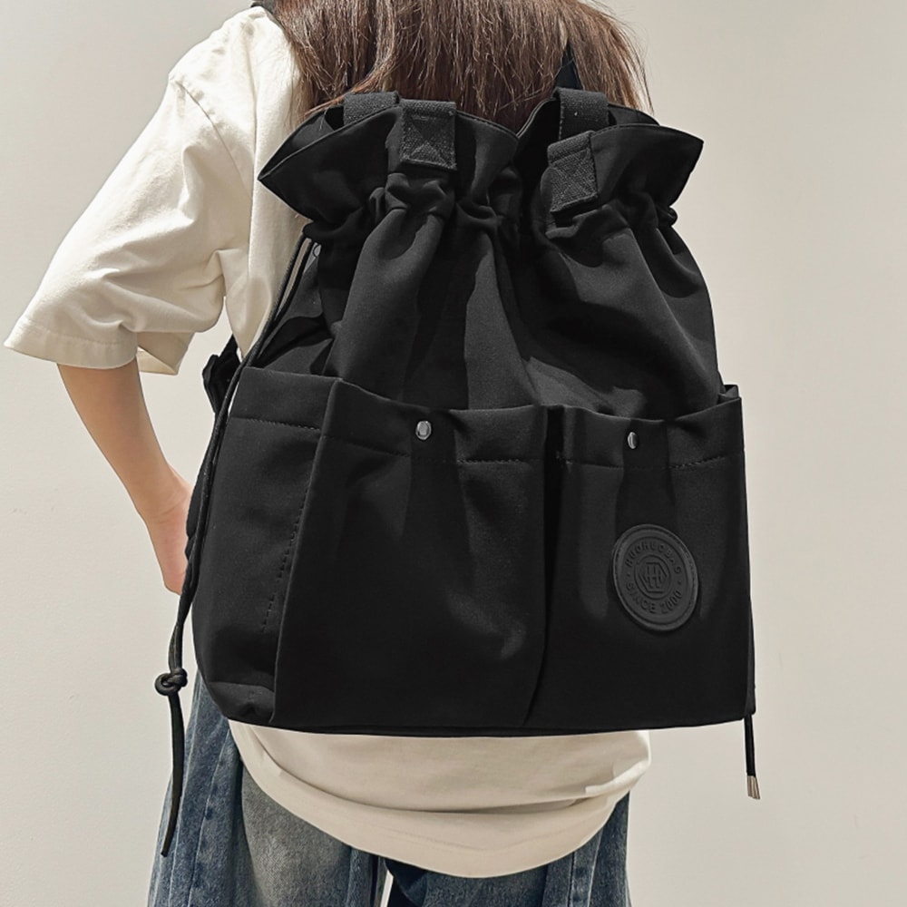 Large Capacity Shoulder Backpack Stylish Commuter Bag for Daily Use