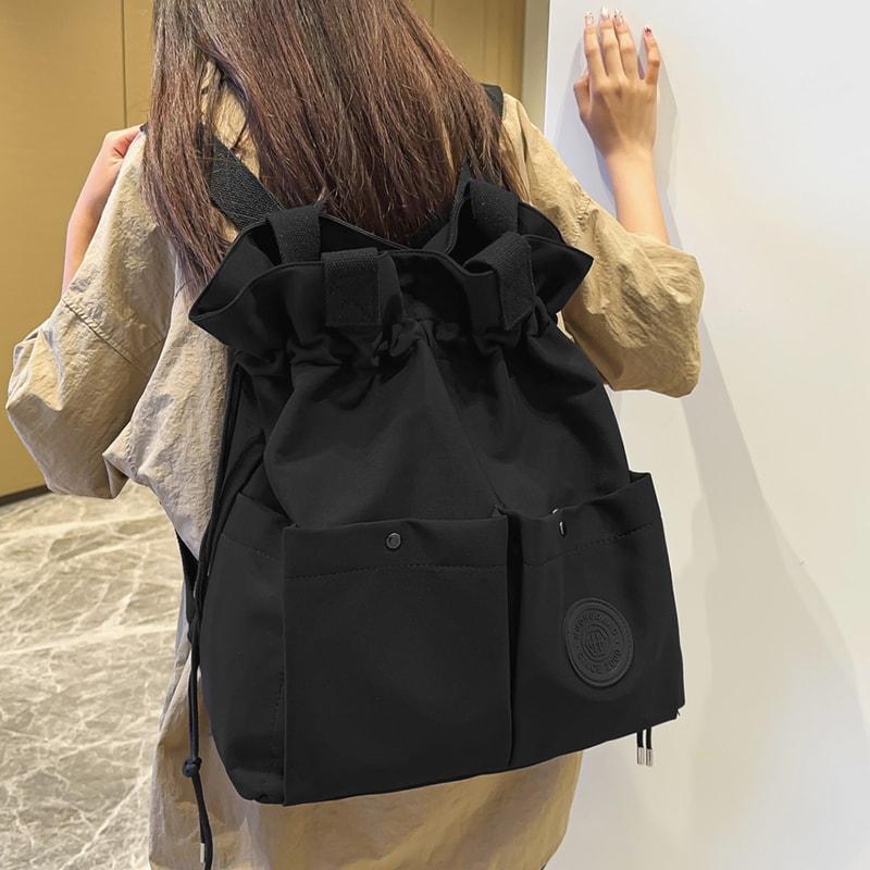 Large Capacity Shoulder Backpack Stylish Commuter Bag for Daily Use