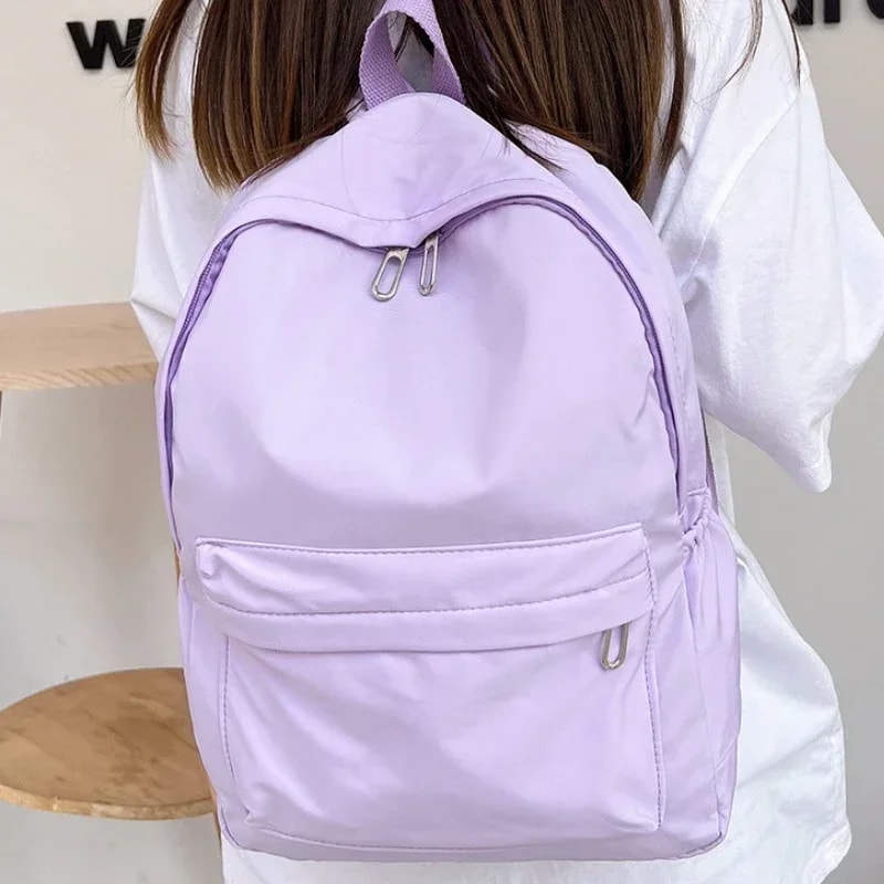 Waterproof Nylon Backpack For Women Stylish Travel School Bag For Teens 1