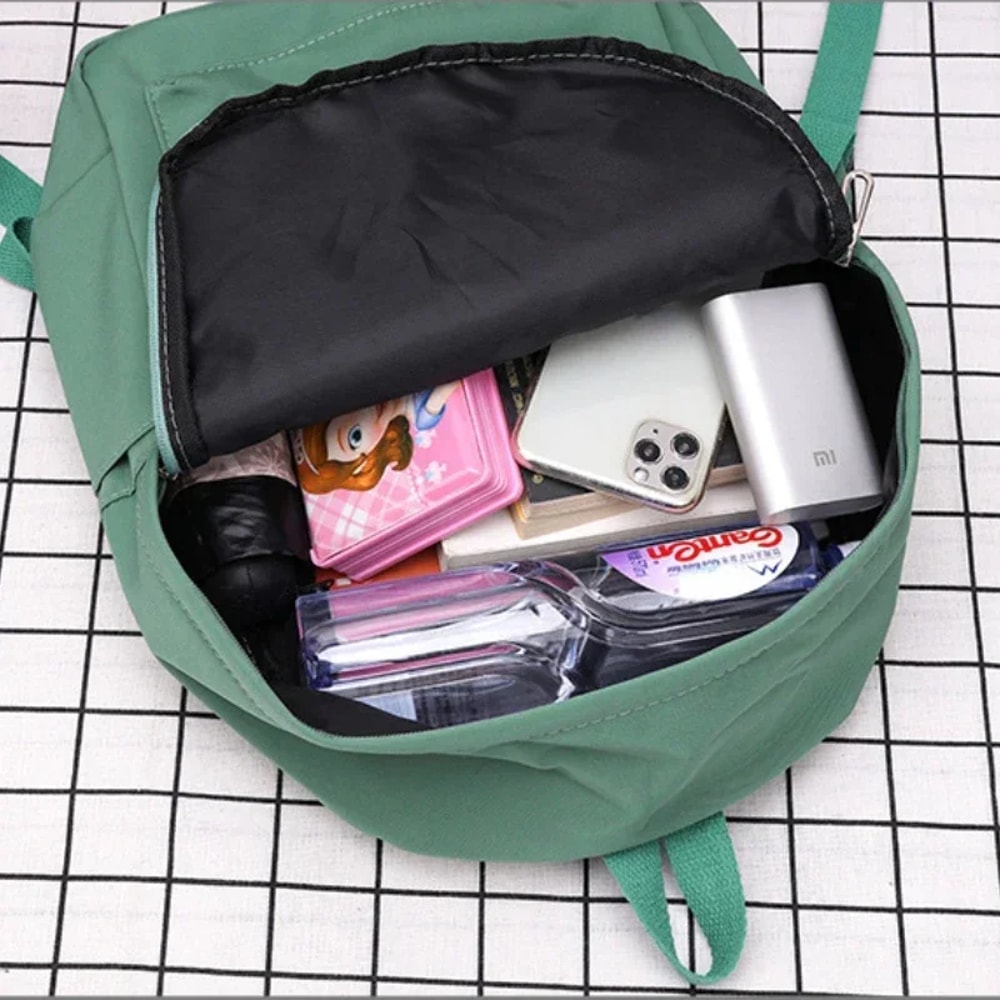 Waterproof Nylon Backpack For Women Stylish Travel School Bag For Teens 3