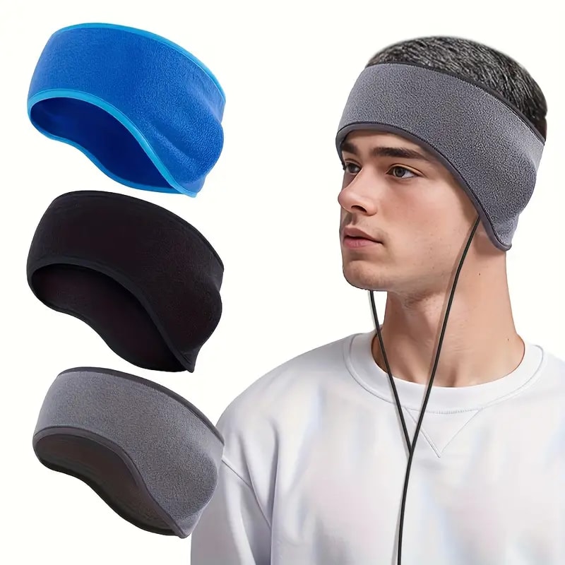 Winter Fleece Ear Warmer Pro Breathable Running Headband 0
