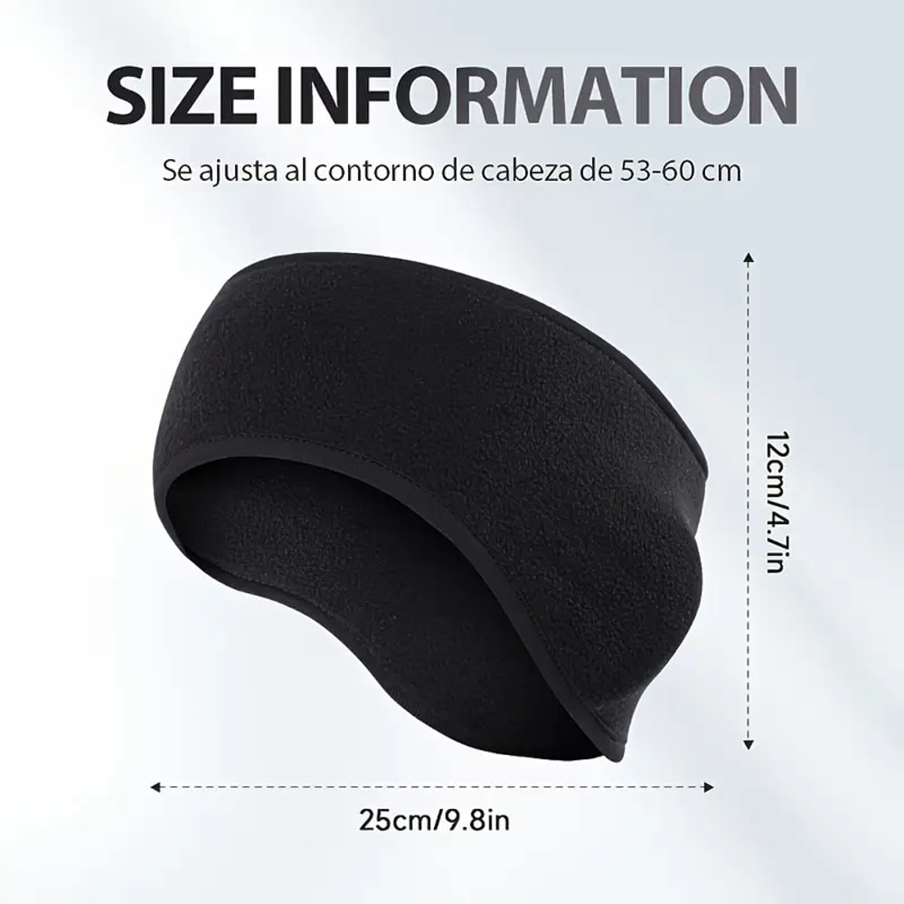 Winter Fleece Ear Warmer Pro Breathable Running Headband 1