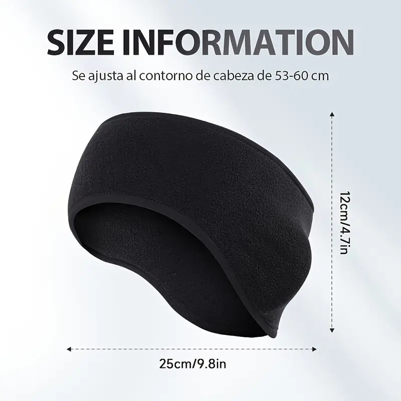 Winter Fleece Ear Warmer Pro Breathable Running Headband 1
