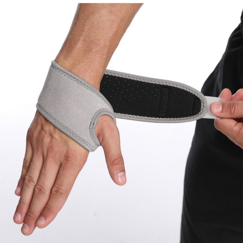 Adjustable Wrist Support Strap For Carpal Tunnel Pain Relief Sports 1