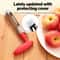Premium Stainless Steel Apple Corer Tool with Ergonomic Grip