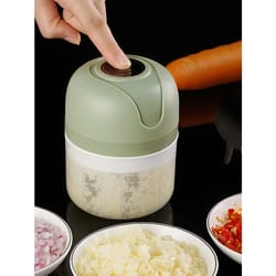 mini electric garlic chopper & portable food processor