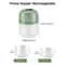 Mini Electric Garlic Chopper Portable Food Processor 2