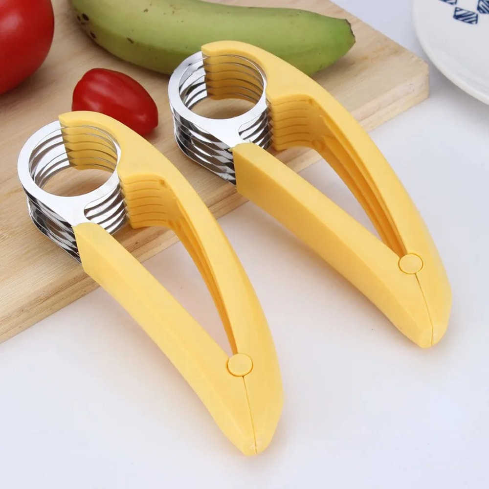 Gemini Said Precision Stainless Steel Banana Slicer Multi Purpose Fruit Cutter 4