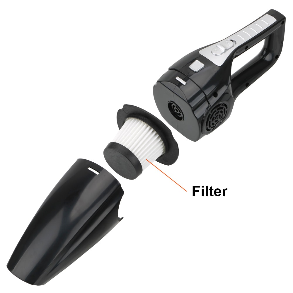 Portable High Suction Car Vacuum Wet and Dry Mini Handheld Cleaner