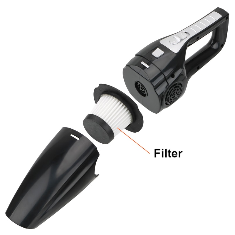 Portable High Suction Car Vacuum Wet and Dry Mini Handheld Cleaner