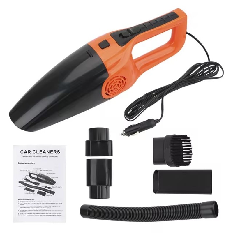 Portable High Suction Car Vacuum Wet and Dry Mini Handheld Cleaner