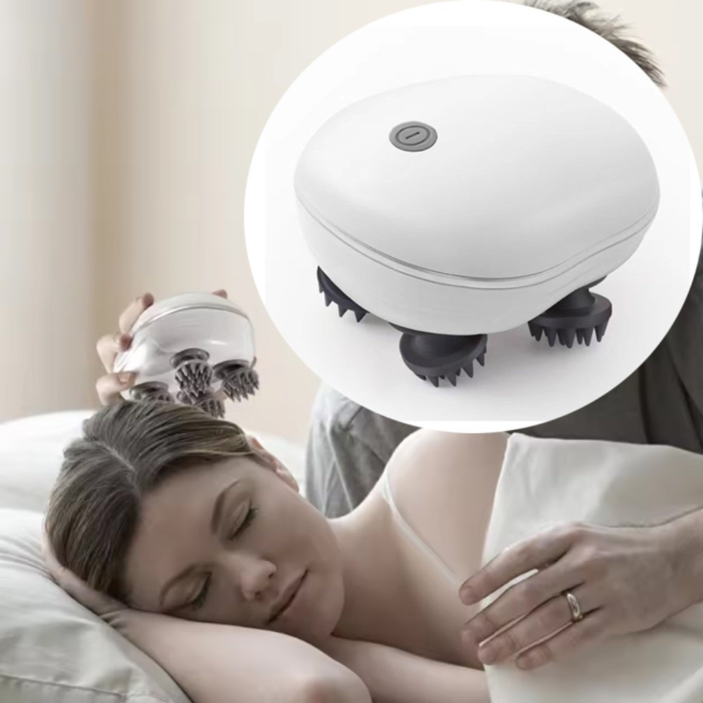 Ultimate Waterproof Electric Scalp Massager For Stress Relief And Hair Growth 0