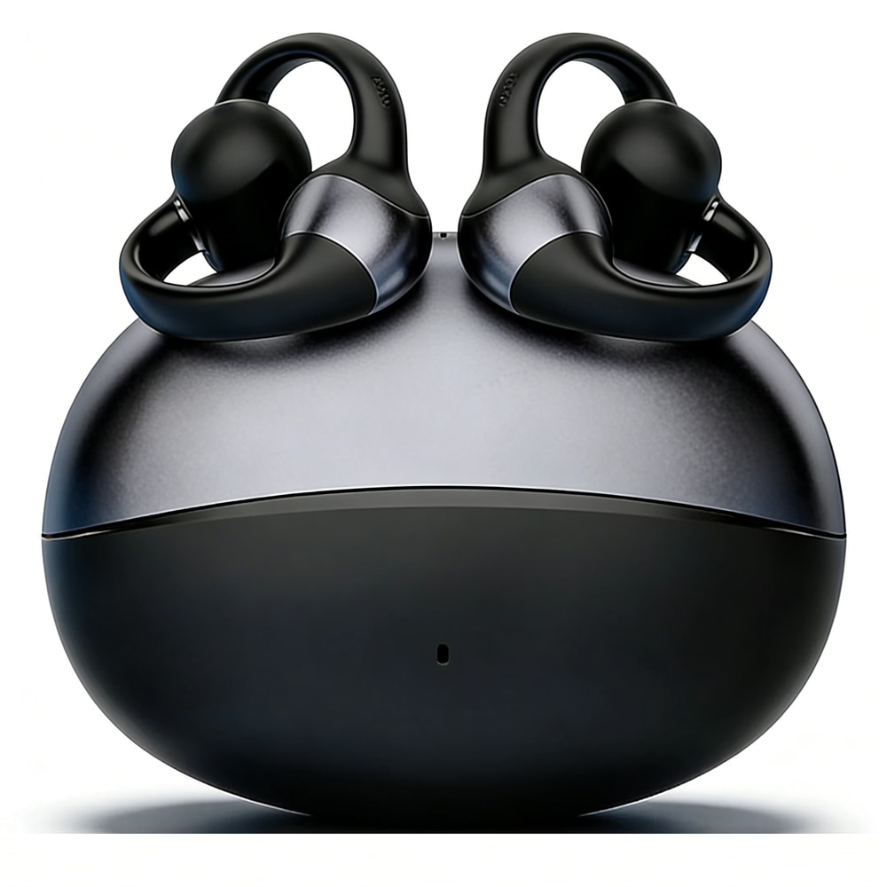 Ergonomic Open Ear Clip Headphones Hi Fi Wireless Bluetooth Earbuds