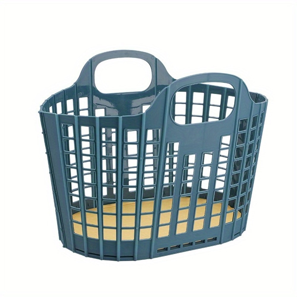 Portable Foldable Shower Caddy Basket Space Saving Dorm & Home Organizer