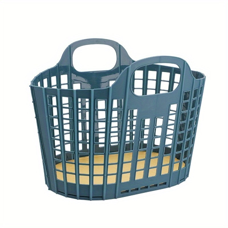 Portable Foldable Shower Caddy Basket Space Saving Dorm & Home Organizer