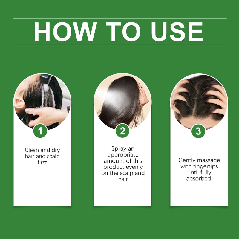 Rice Water Hair Growth Spray for Scalp Hydration Thickness & Strengthening Mist