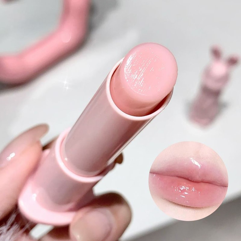 Cute Rabbit Hydrating Lip Balm For Smooth Nourished Lips Anti Cracking Moisturizing Care 2