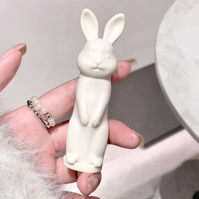 Cute Rabbit Hydrating Lip Balm For Smooth Nourished Lips Anti Cracking Moisturizing Care 6