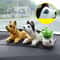 Shake Head Dog Ornament For Car Husky Beagle St Bernard Car Dashboard Decoration 1