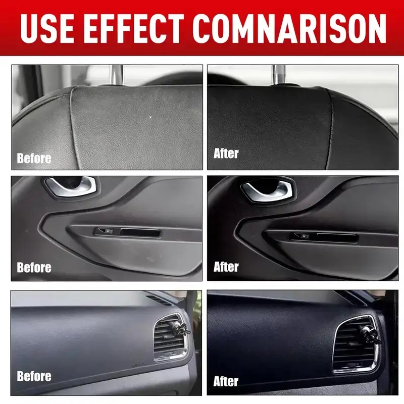 Automotive Plastic Repair Agent Scratch & Anti Aging Cream for Interior & Exterior Polishing