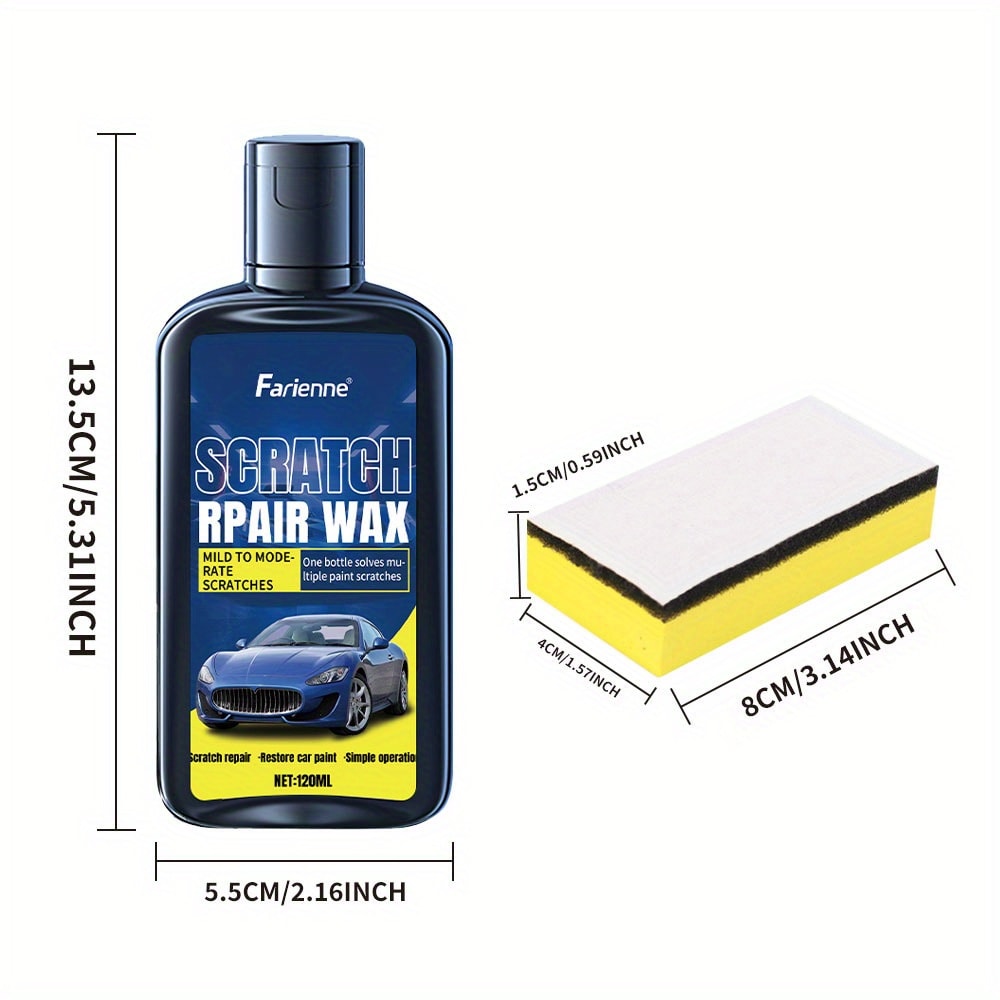 Car Scratch Repair & Polishing Wax Restore Your Vehicles Shine and Smoothness
