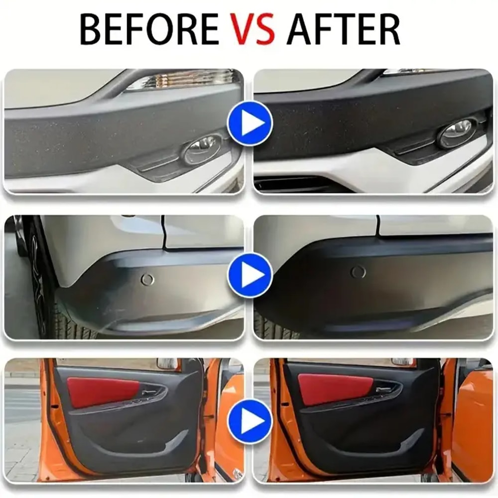 Plastic Repair and Polishing Wax for Automotive Surfaces Scratch Repair Anti Aging Cream for Tires & Interior Exterior