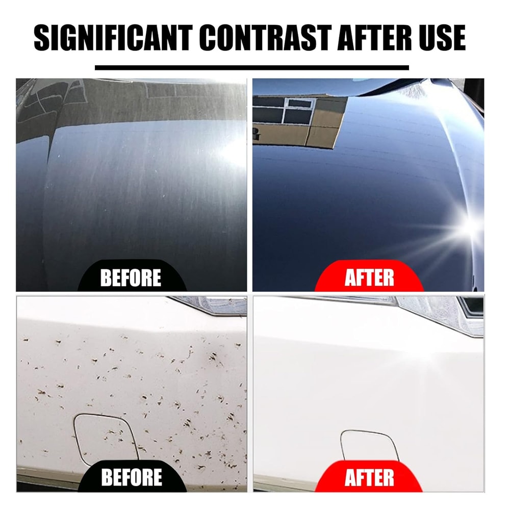 Quick Detailer High Protection Ceramic Coating Car Wax for Incredible Shine & Water Beading