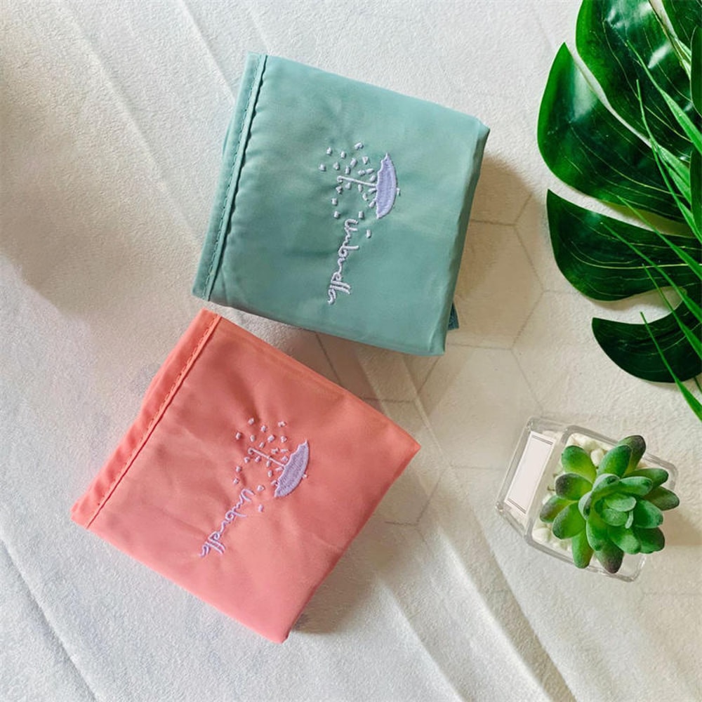 Compact Waterproof Folding Umbrella Storage Bag Portable Travel Organizer 2