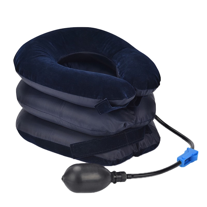 Adjustable Inflatable Neck Traction Device Cervical Support Brace For Neck Pain Relief 5